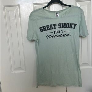 Green “Smoky Mountains” T-shirt